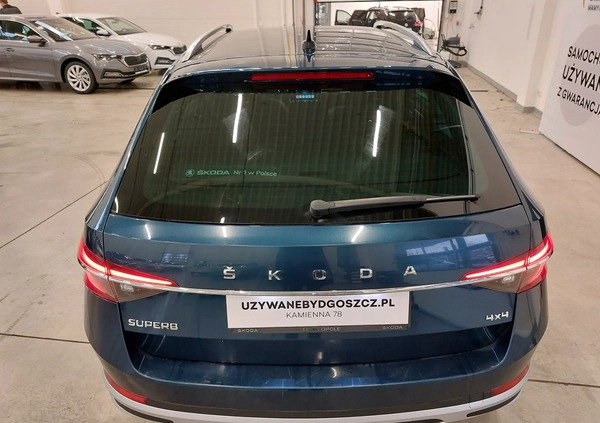Skoda Superb cena 129900 przebieg: 191385, rok produkcji 2019 z Strzelno małe 704